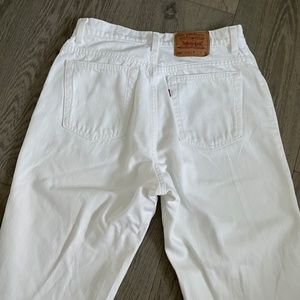 Vintage white levis 550 size 34